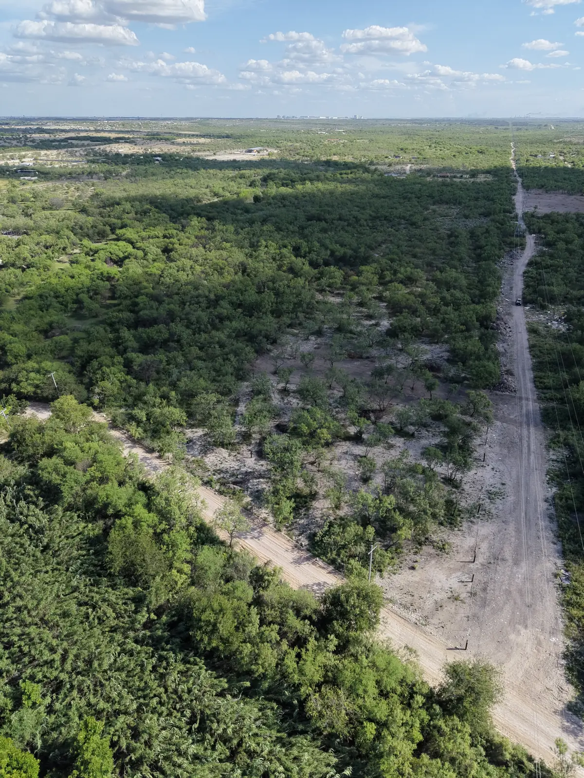 Vista aérea de los lotes urbanos Maravillas en Piedras Negras